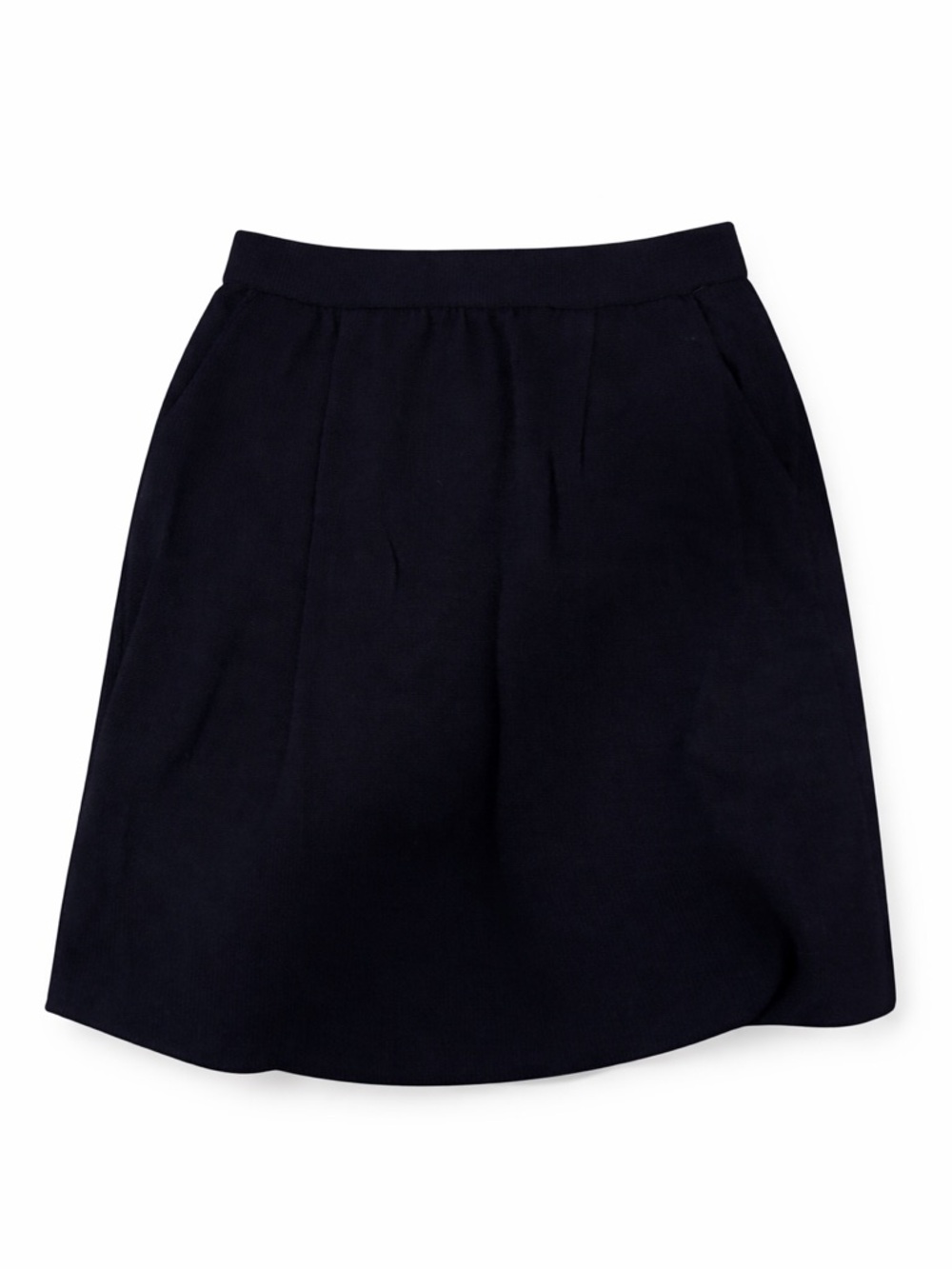 St. John Collection by Marie Gray Midnight Navy Skirt with Pockets!